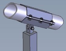 Stainless steel tube support